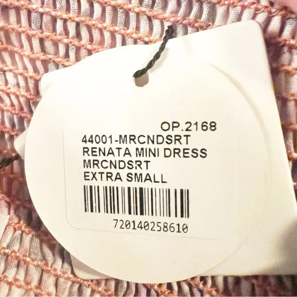 NEW ANTHROPOLOGIE PIEIXOTO Renata Mini Dress Size XS - Picture 6 of 7